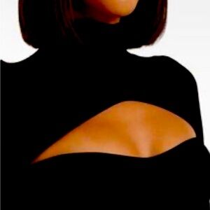 Khaite Angela Cutout Ribbed-knit sweater xs new